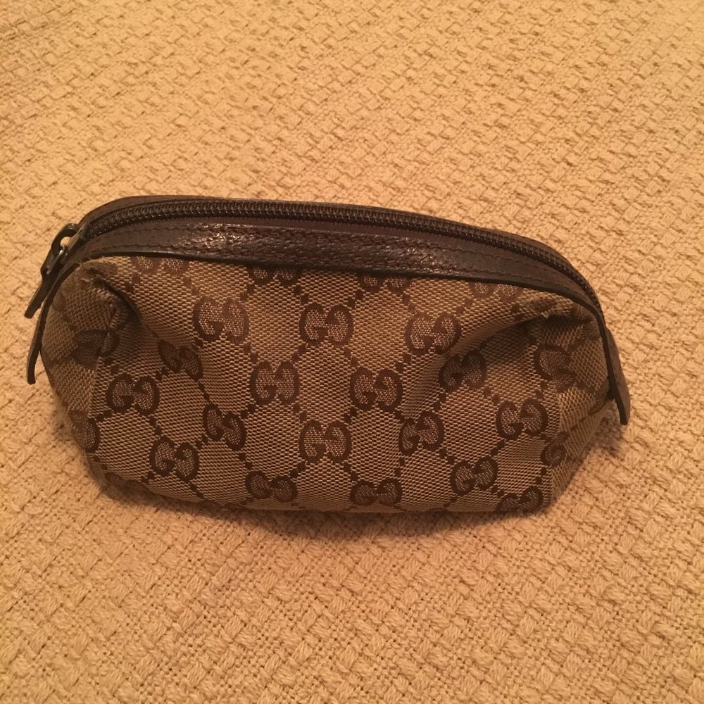 Gucci guccisima make up bag